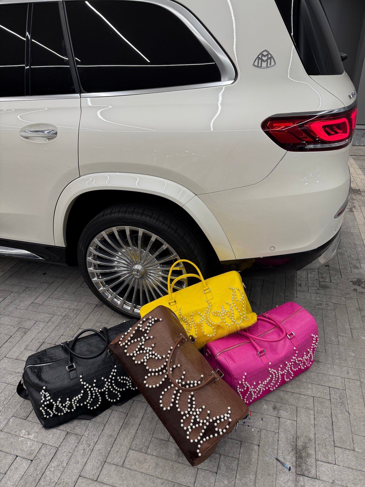 Black Kozy Flame Travel Bag